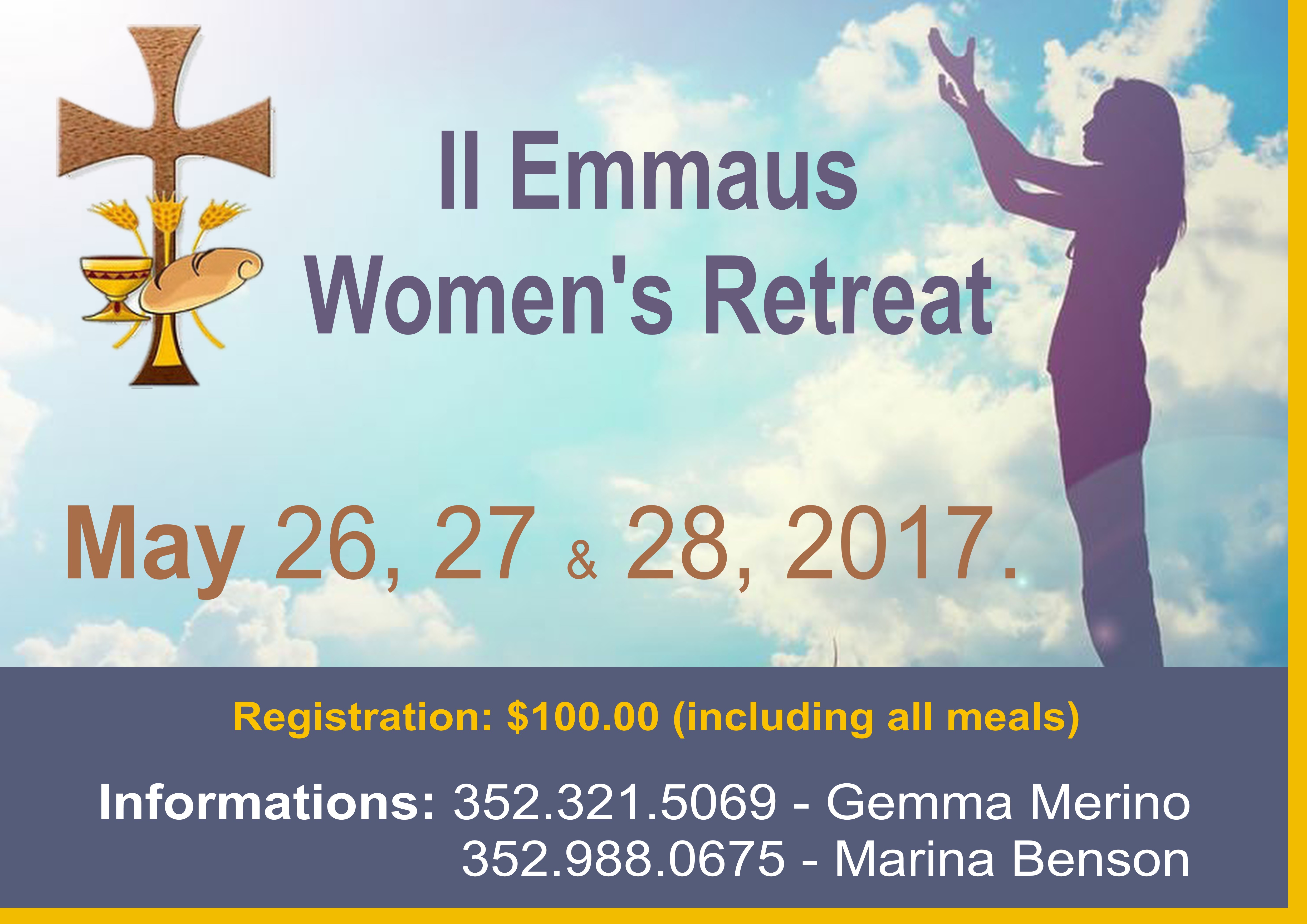 Emmaus Women’s Retreat Resurrection Catholic Church